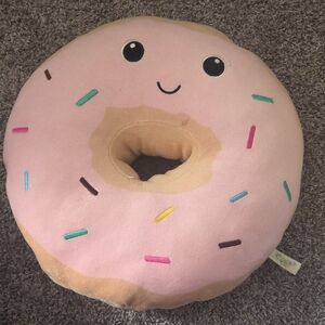 Pink Donut Plush Toy